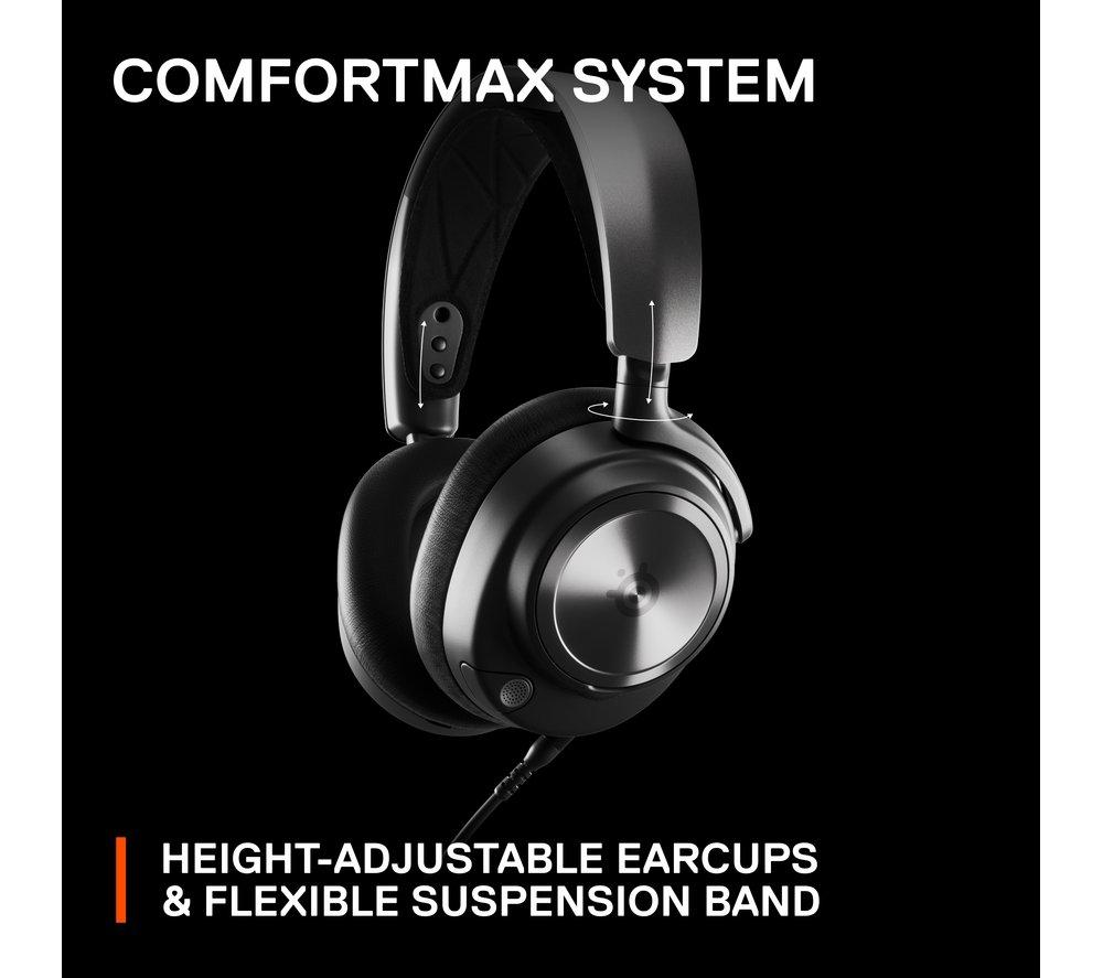 STEELSERIES Arctis Nova Pro Gaming-Headset mit GameDAC – Schwarz