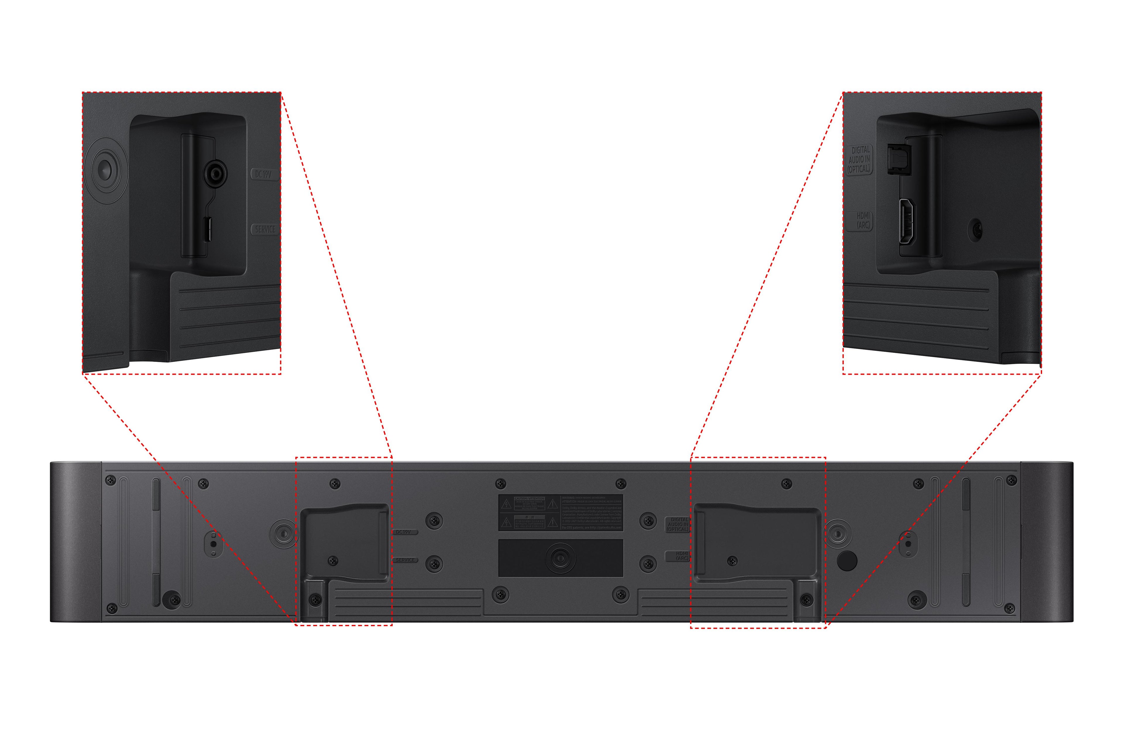 SAMSUNG HW-S50B/XU Barra de sonido todo en uno 3.0 - Gris oscuro