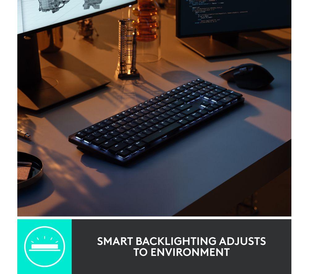 Teclado mecánico inalámbrico LOGITECH MX - Grafito