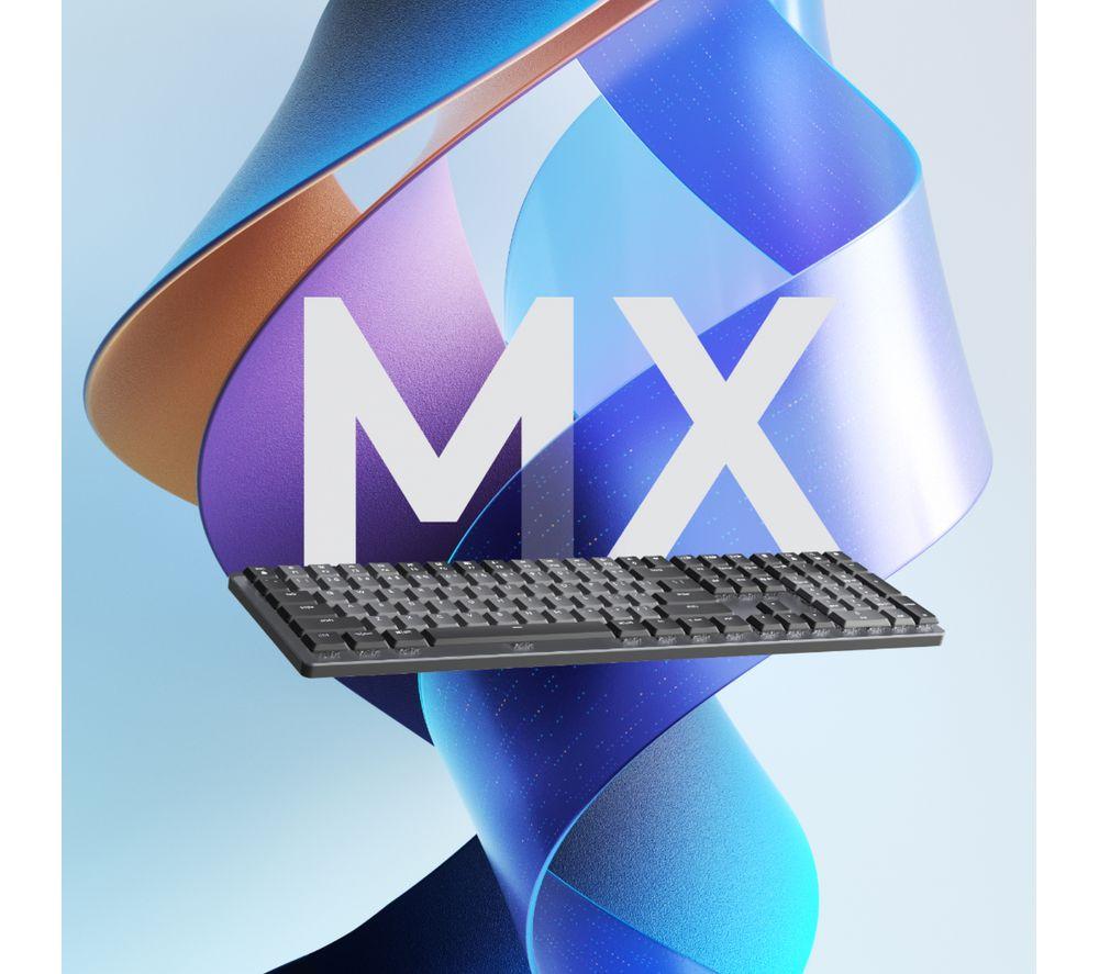 Teclado mecánico inalámbrico LOGITECH MX - Grafito