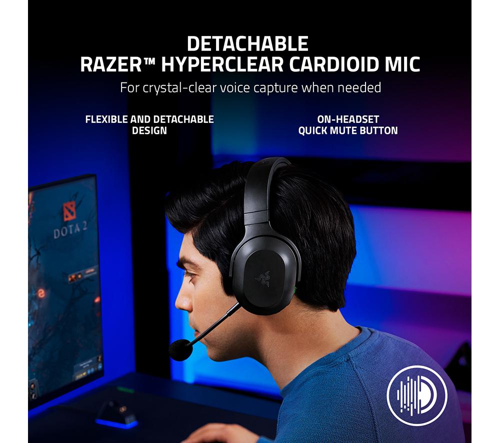 RAZER Barracuda X kabelloses Gaming-Headset - Schwarz