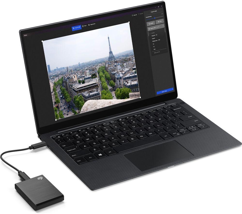 SEAGATE One Touch SSD externo - 2 TB, Negro