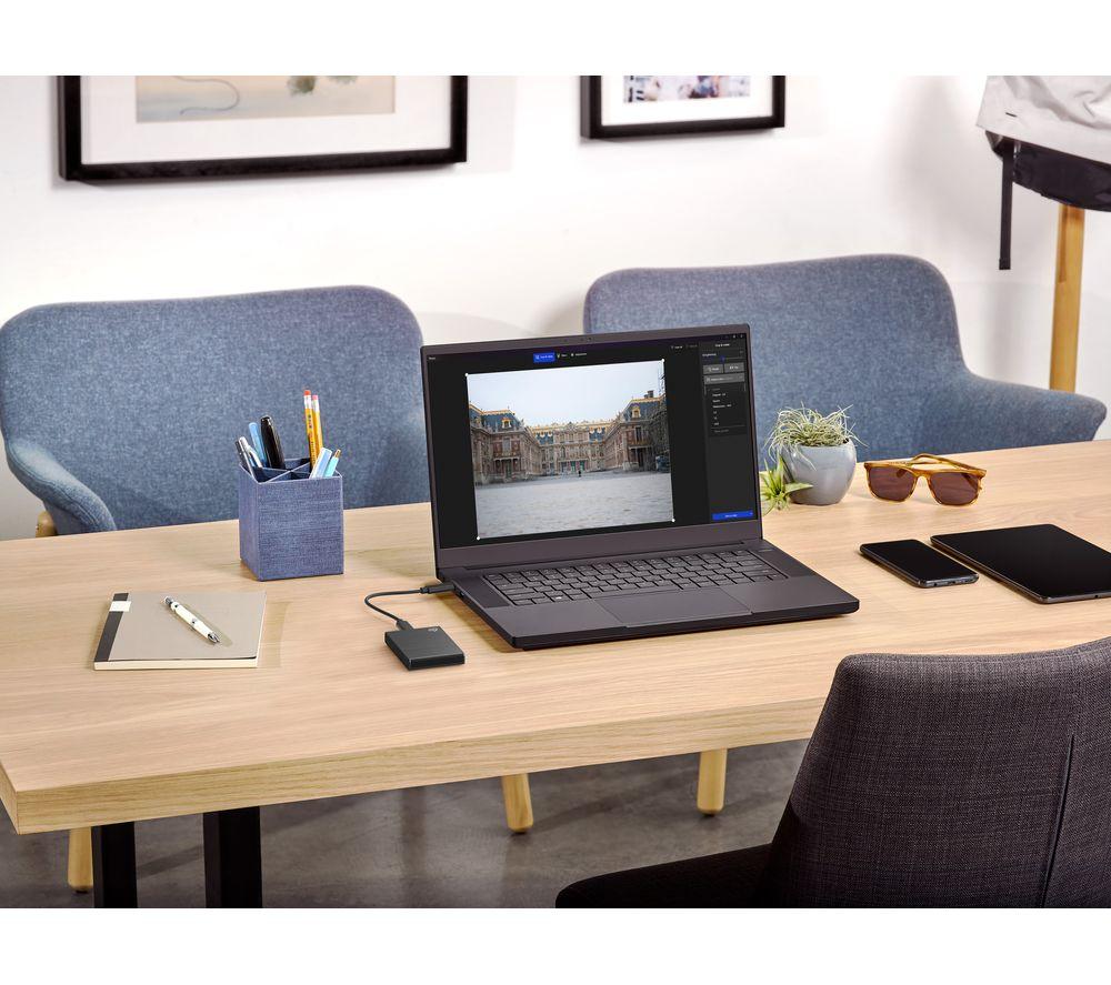 SEAGATE One Touch SSD externo - 2 TB, Negro