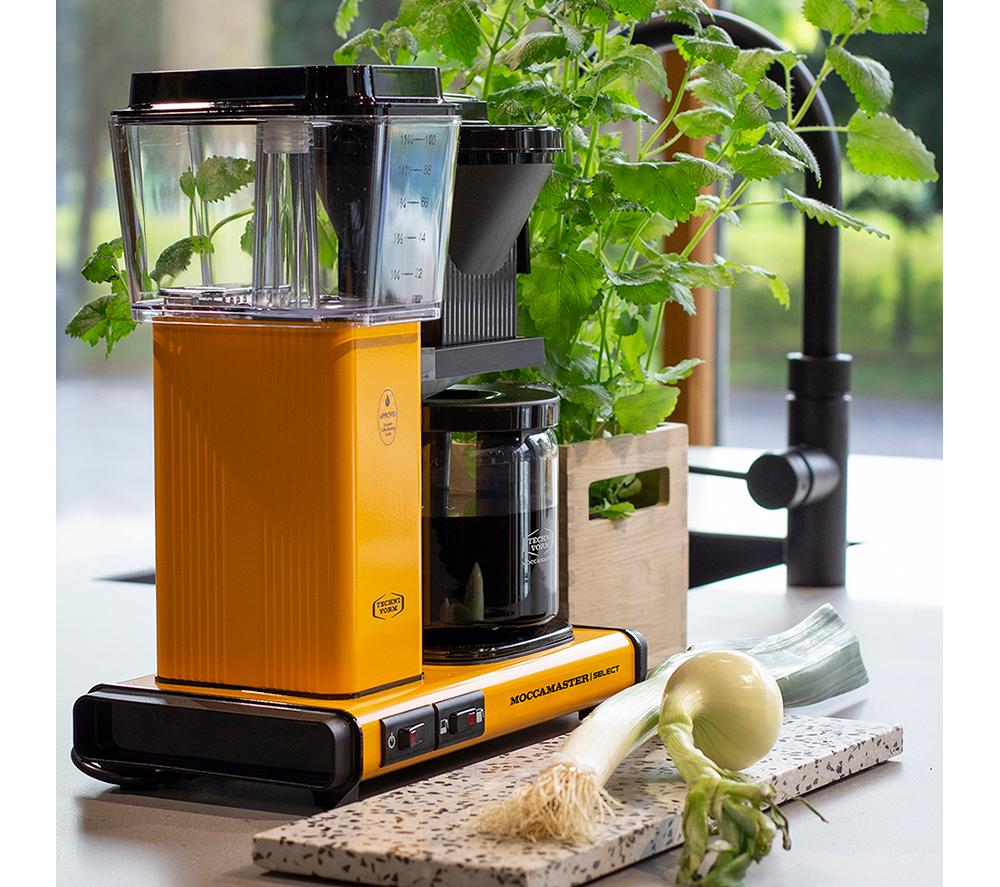 MOCCAMASTER KBG Select 53815 Cafetera de filtro - Amarillo