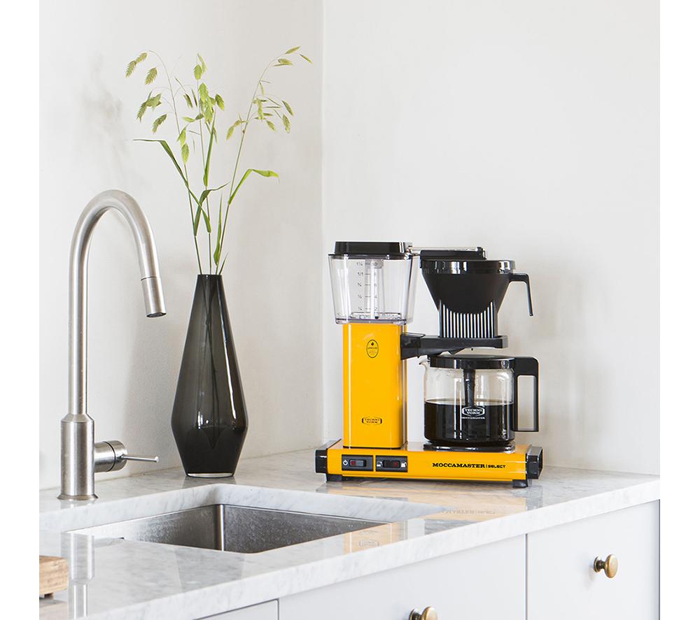 MOCCAMASTER KBG Select 53815 Filter Coffee Machine - Yellow
