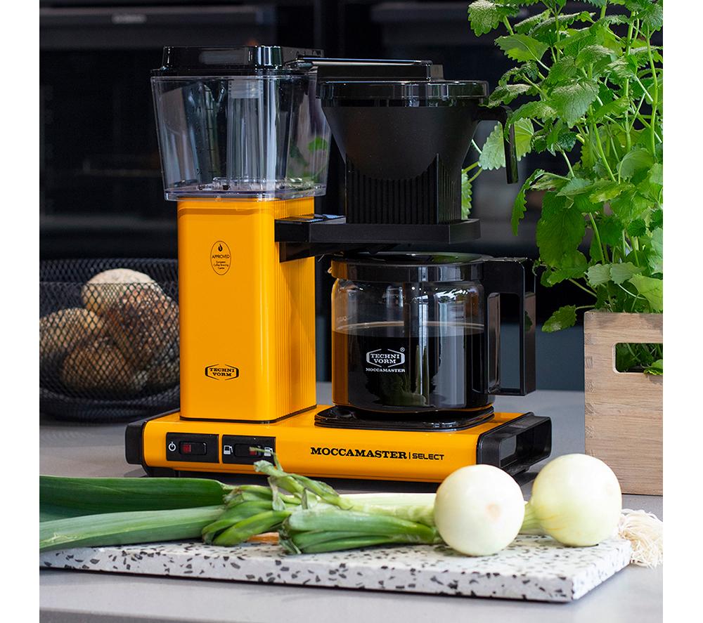 MOCCAMASTER KBG Select 53815 Filter Coffee Machine - Yellow