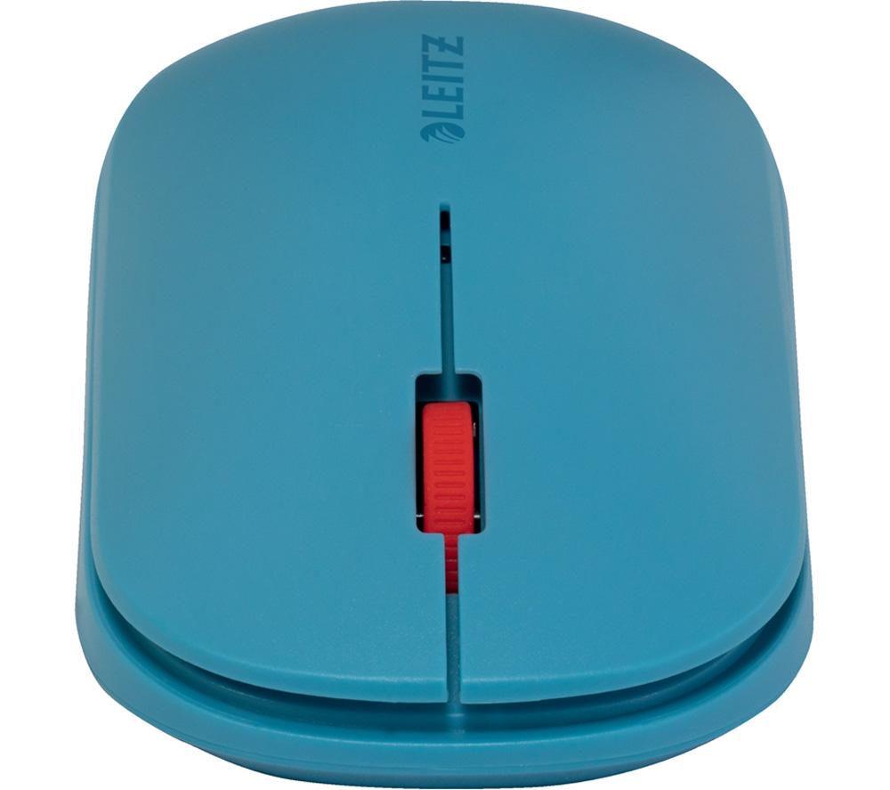 Ratón óptico inalámbrico doble LEITZ Cosy SureTrack - Azul Calma