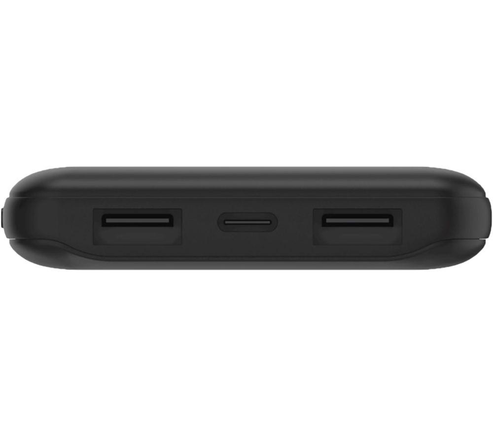 BELKIN 10000 mAh Portable Power Bank with 15 W USB-C Boost Charge - Black