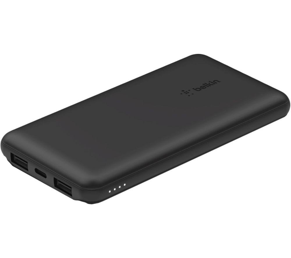 BELKIN 10000 mAh Portable Power Bank with 15 W USB-C Boost Charge - Black