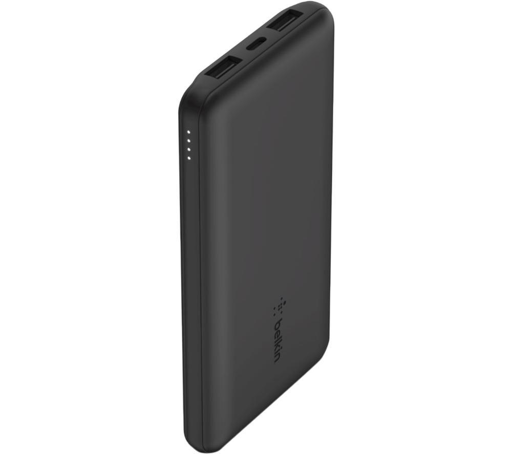 BELKIN 10000 mAh Portable Power Bank with 15 W USB-C Boost Charge - Black