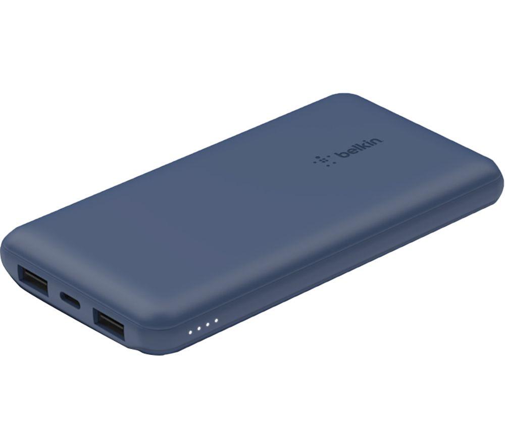BELKIN 10000 mAh Portable Power Bank with 15 W USB-C Boost Charge - Blue
