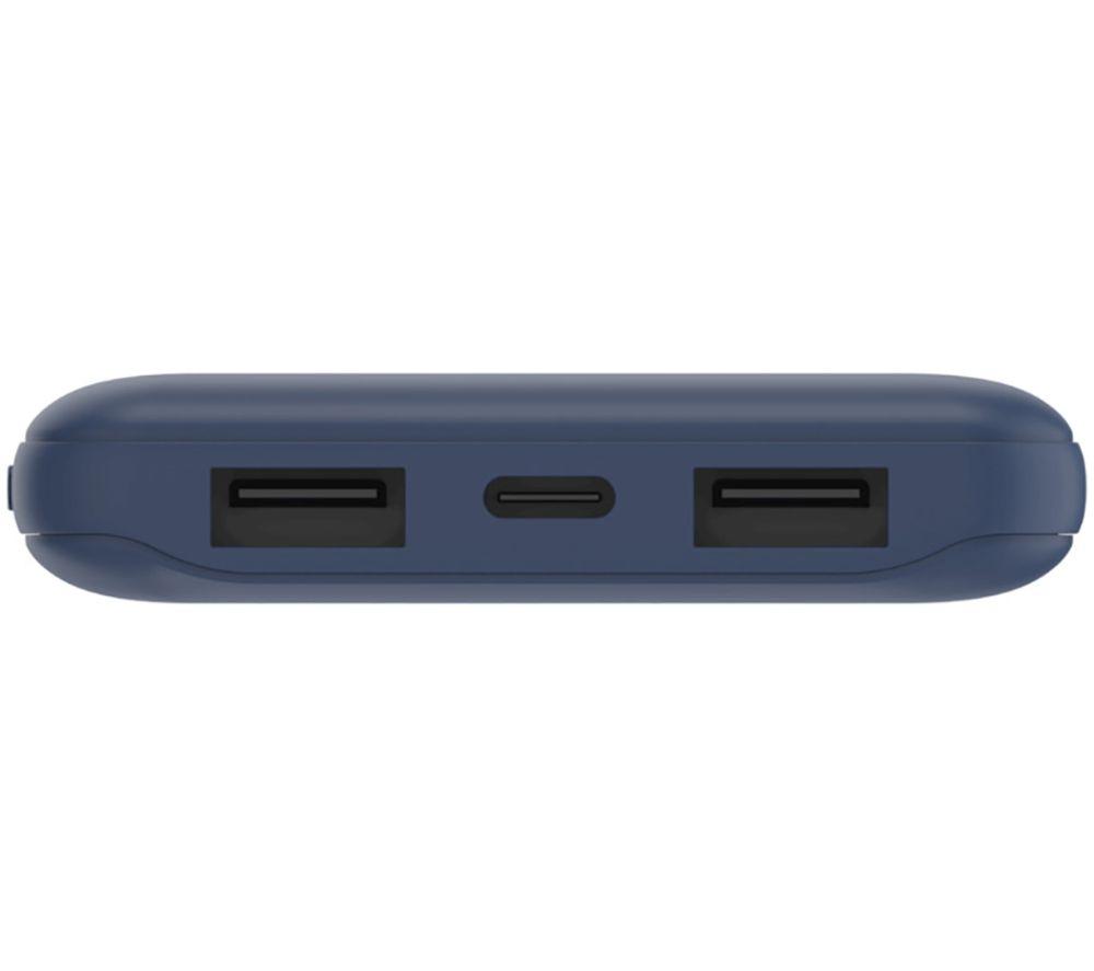 BELKIN 10000 mAh Portable Power Bank with 15 W USB-C Boost Charge - Blue