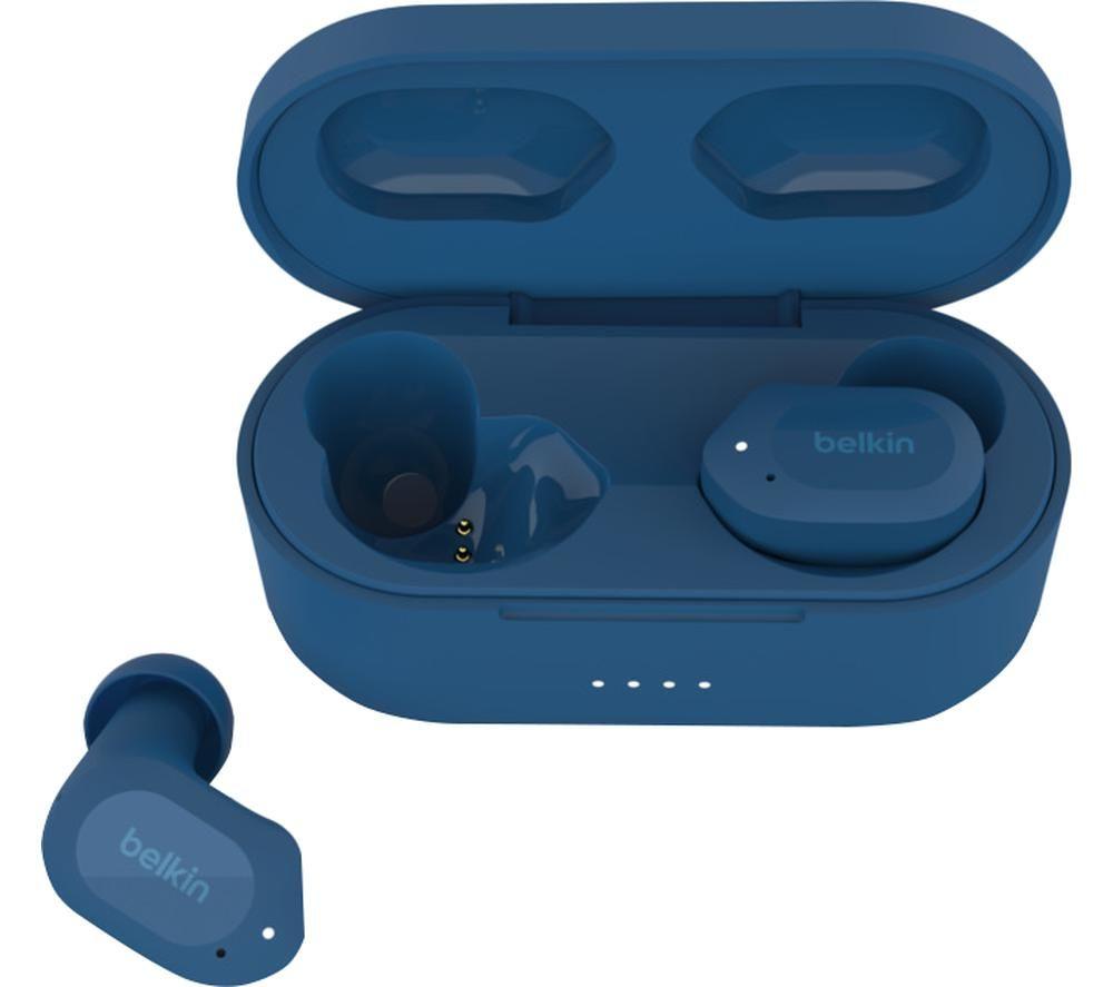 BELKIN SoundForm Play Wireless Bluetooth Earbuds - Blue