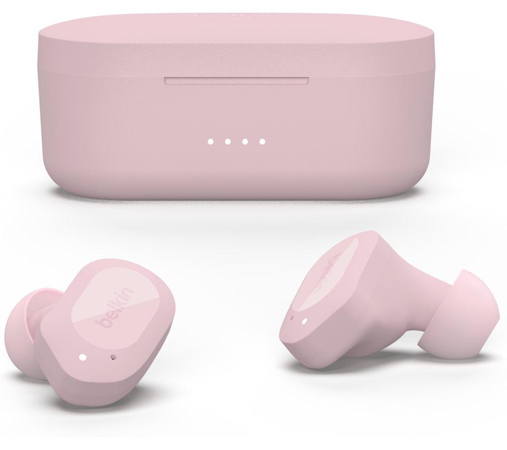 Auriculares inalámbricos Bluetooth BELKIN SoundForm Play - Rosa