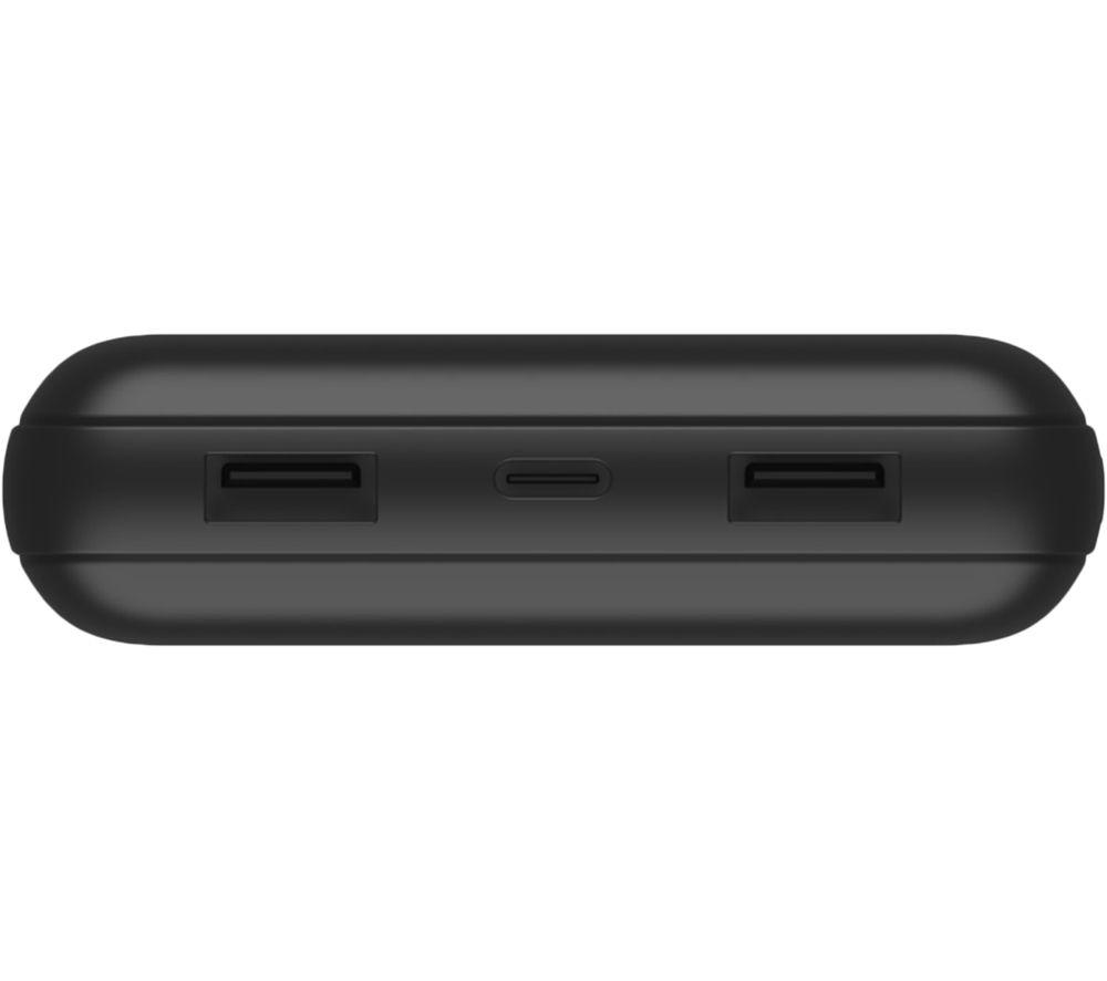 BELKIN 20000 mAh Portable Power Bank with 15 W USB-C Boost Charge - Black