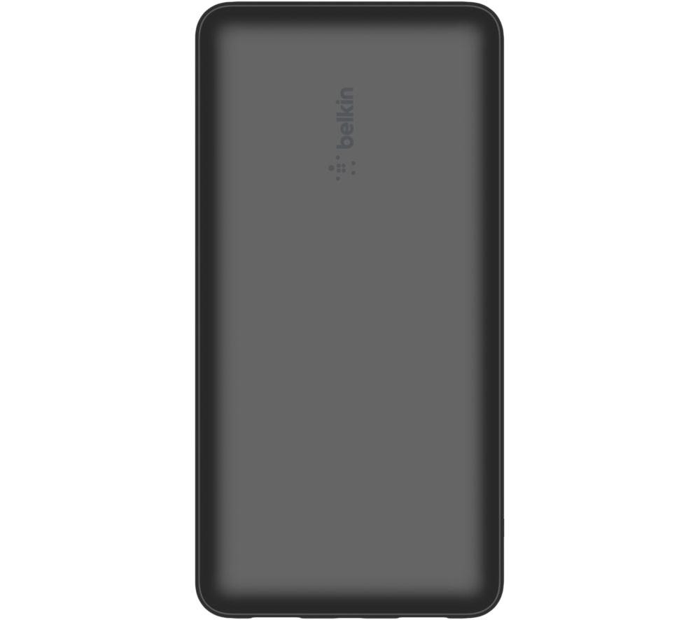 BELKIN 20000 mAh Portable Power Bank with 15 W USB-C Boost Charge - Black