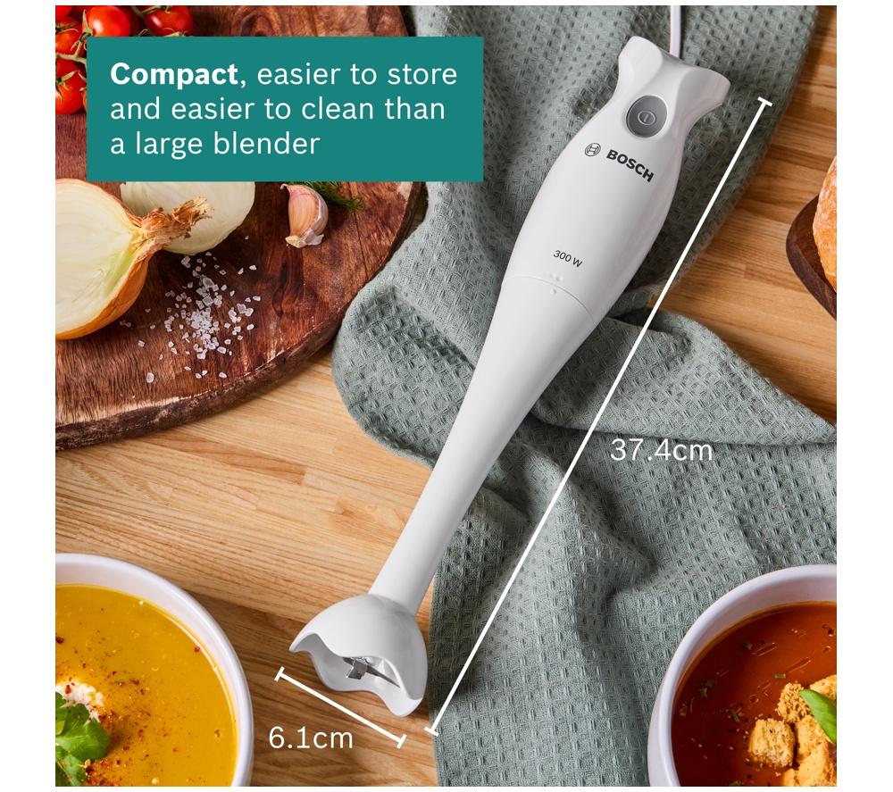 Batidora de mano BOSCH MSM6B150GB - Blanco