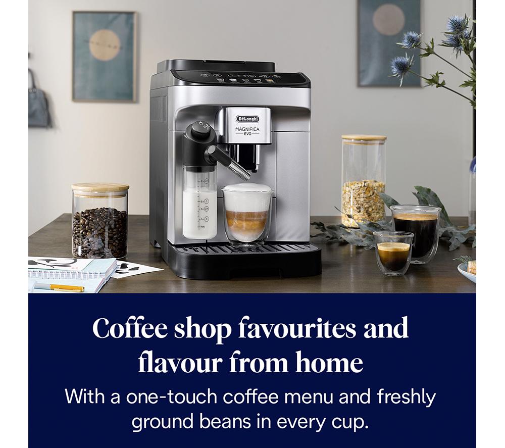 DELONGHI Magnifica Evo ECAM290.61.SB Bean to Cup Coffee Machine - Silver