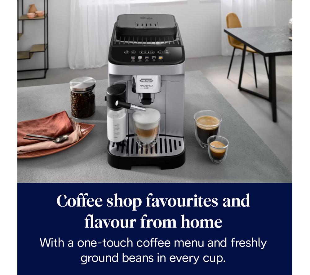 DELONGHI Magnifica Evo ECAM290.61.SB Bean to Cup Coffee Machine - Silver