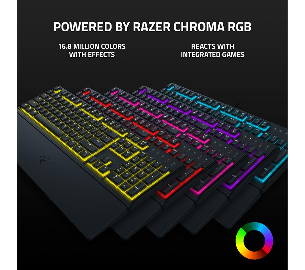RAZER Ornata V3 X Gaming Keyboard - Black