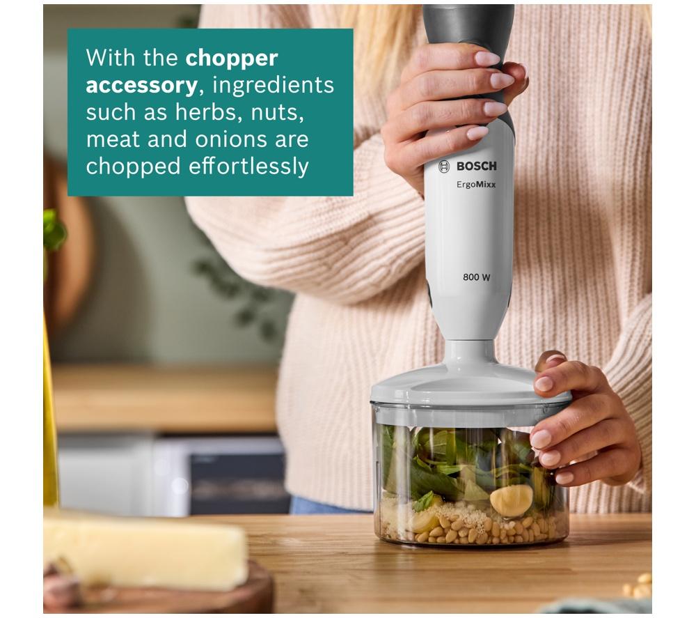BOSCH ErgoMixx MS6CA4150G Hand Blender - White & Anthracite