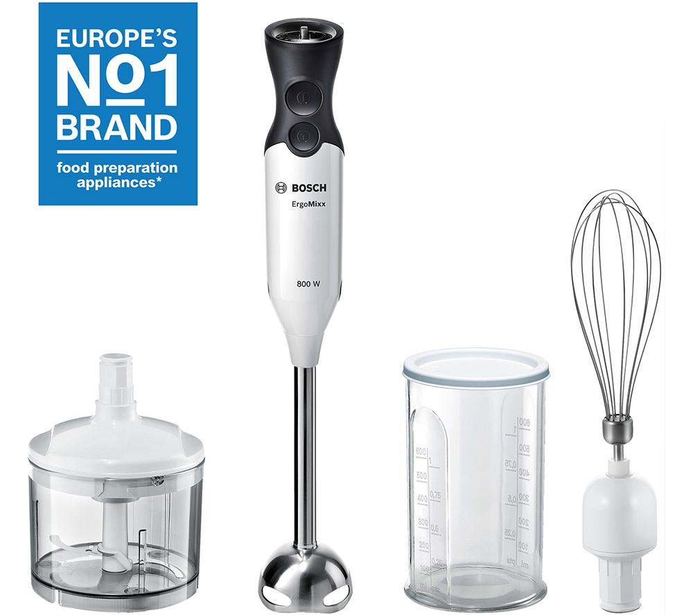 BOSCH ErgoMixx MS6CA4150G Hand Blender - White & Anthracite