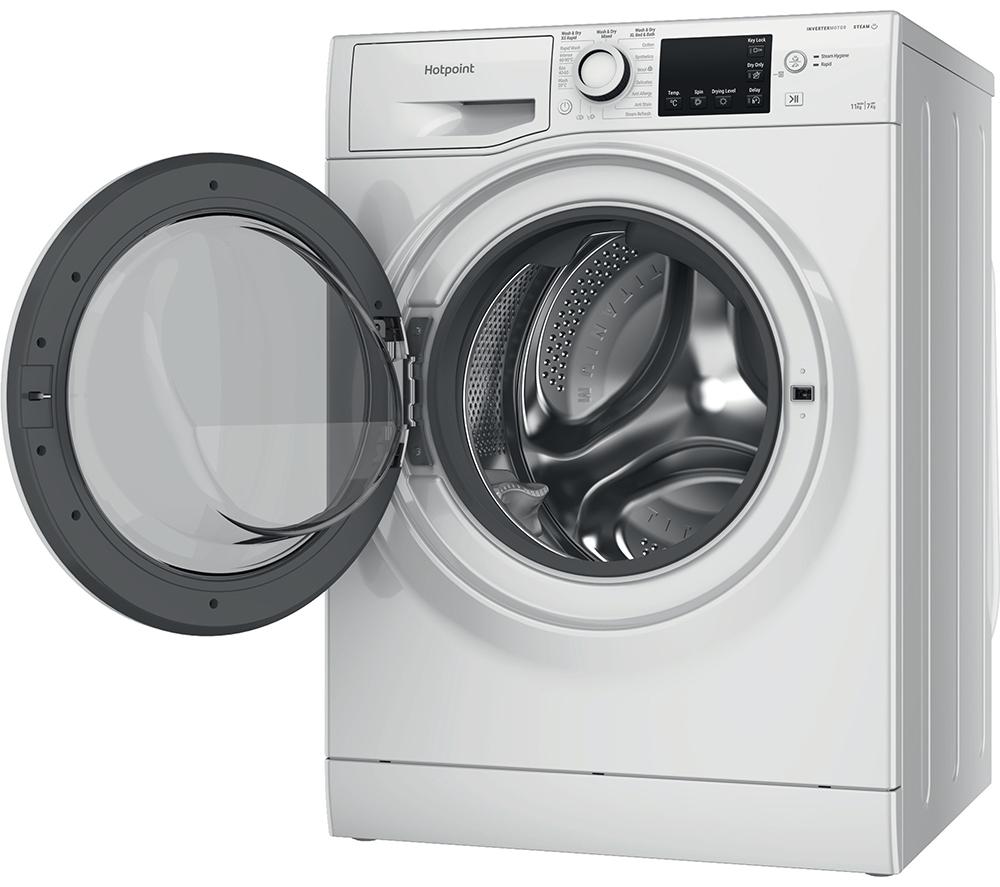 HOTPOINT NDB 11724 W UK 11 kg Washer Dryer - White