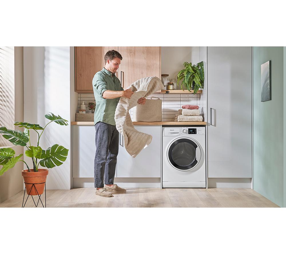 HOTPOINT NDB 11724 W UK Waschtrockner 11 kg – Weiß