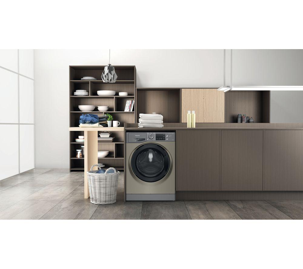 HOTPOINT NDB 9635 GK UK 9 kg Waschtrockner – Graphit