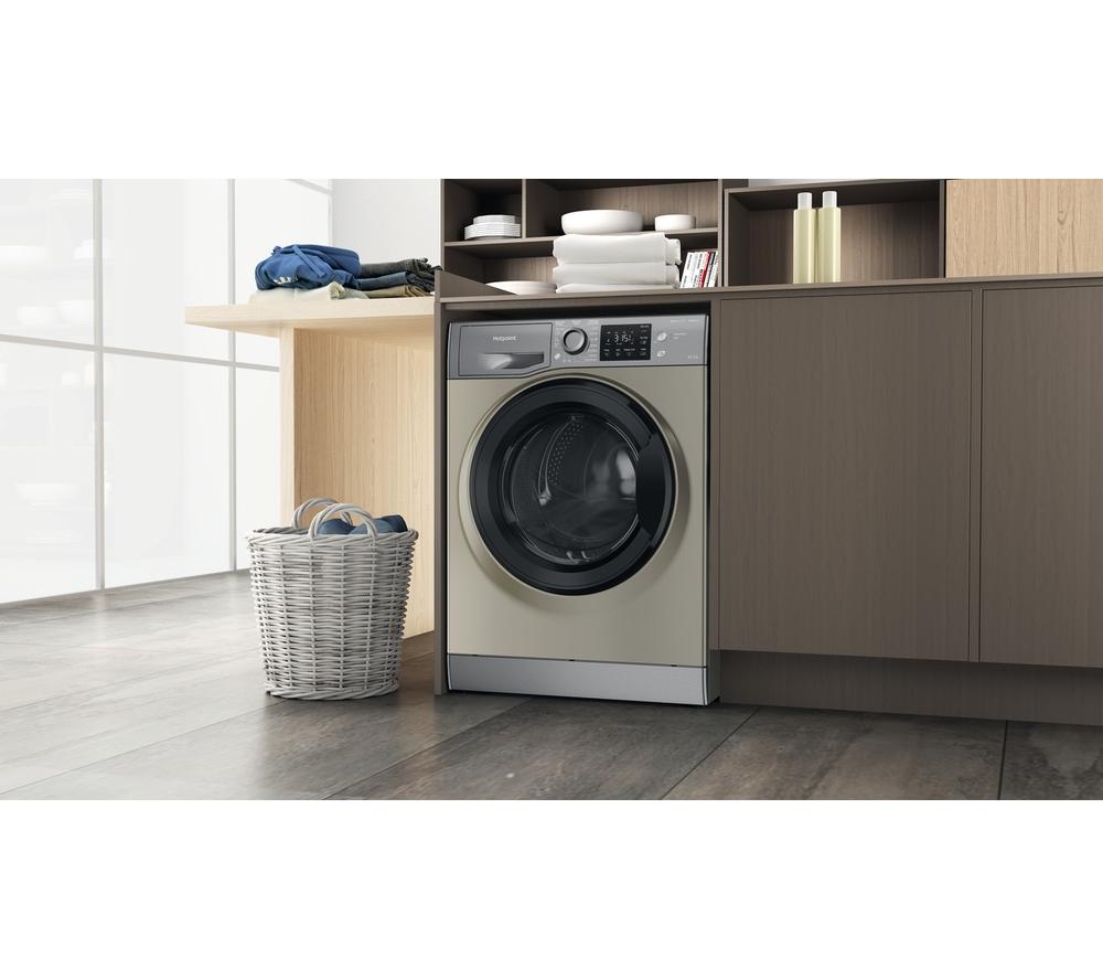 HOTPOINT NDB 9635 GK UK 9 kg Waschtrockner – Graphit