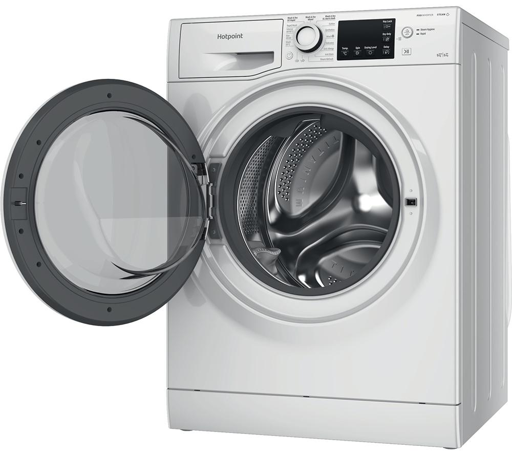 HOTPOINT NDB 9635 W UK 9 kg Waschtrockner - Weiß