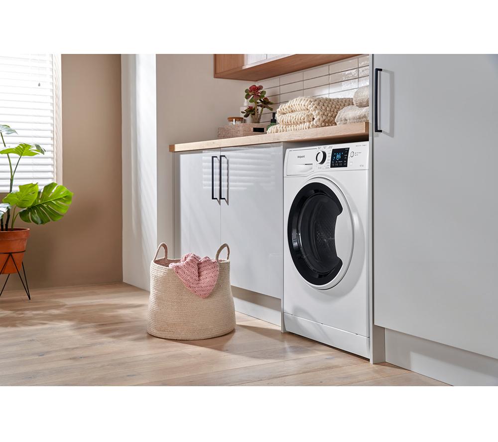 HOTPOINT NDB 9635 W UK 9 kg Waschtrockner - Weiß