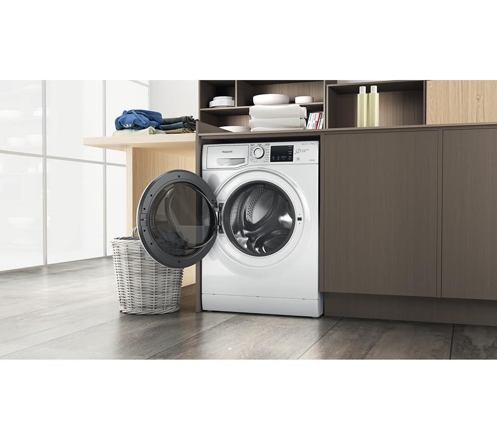 HOTPOINT NDB 9635 W UK 9 kg Waschtrockner - Weiß