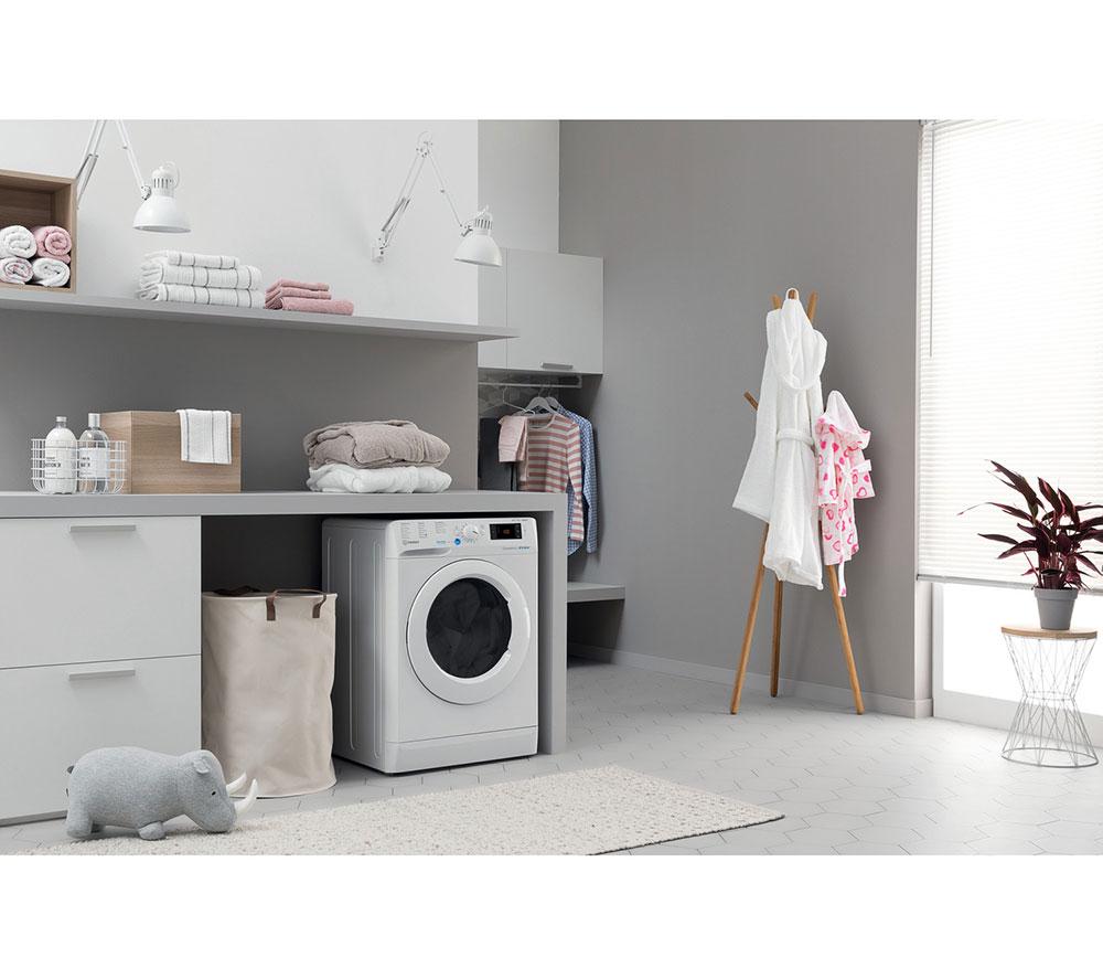 HOTPOINT NDB 9635 W UK 9 kg Waschtrockner - Weiß