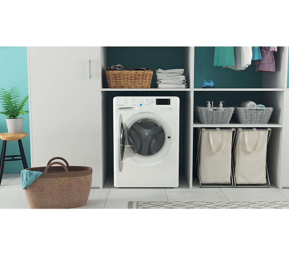 HOTPOINT NDB 9635 W UK 9 kg Waschtrockner - Weiß