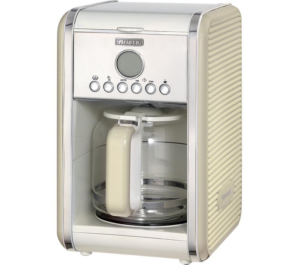 ARIETE Vintage 1342 Filter Coffee Machine - Beige