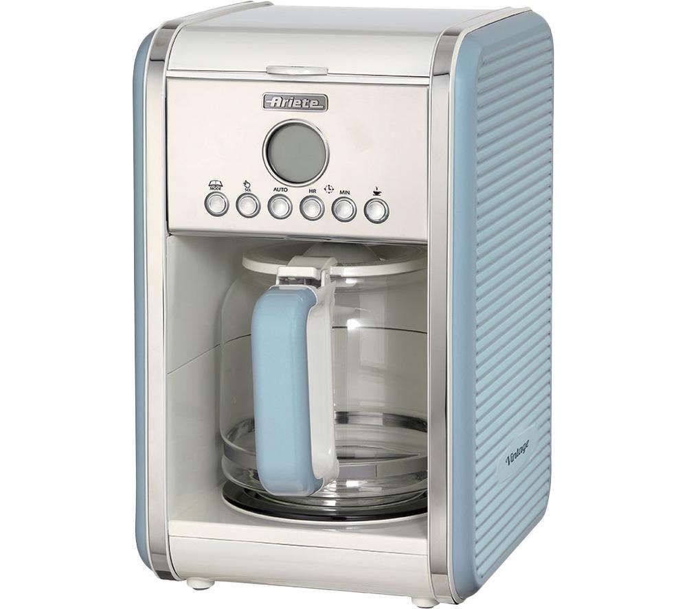 ARIETE Vintage 1342 Filter Coffee Machine - Blue