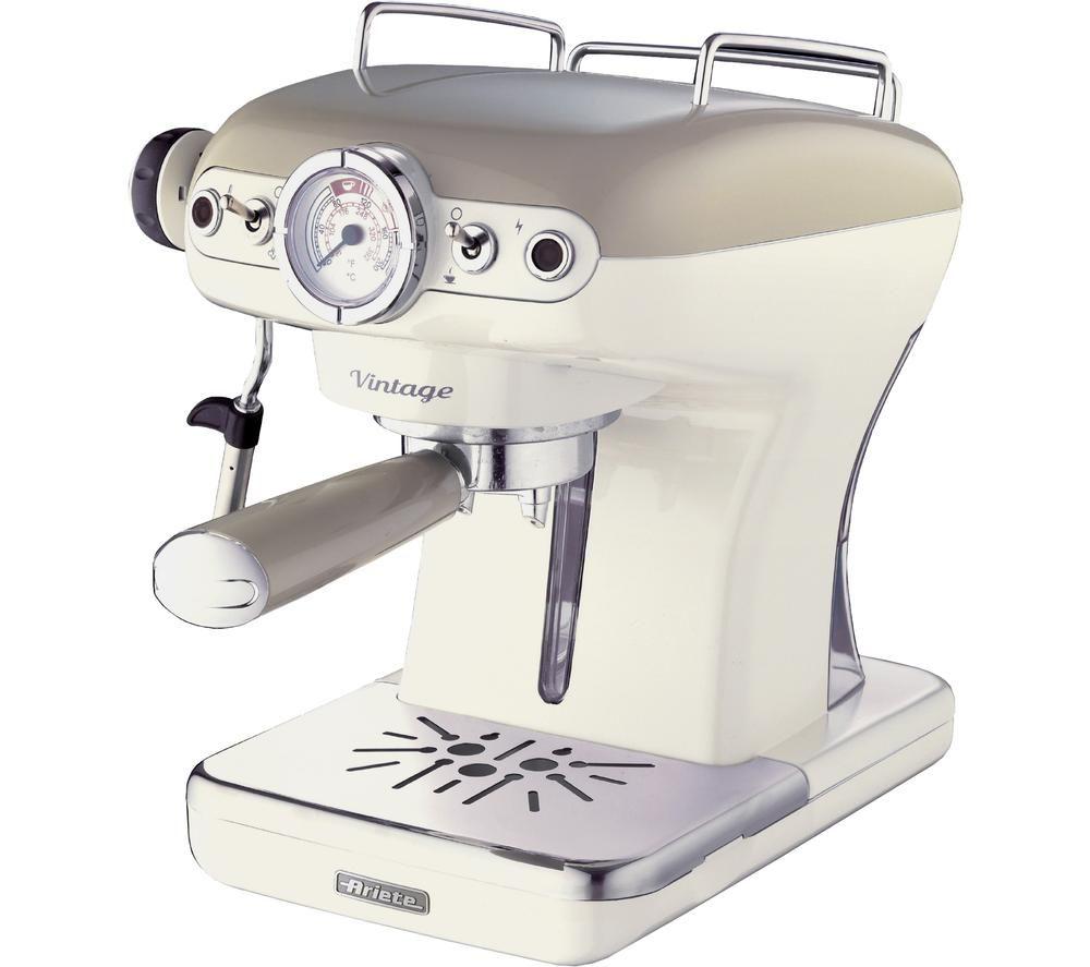 ARIETE Vintage Espresso 1389 Coffee Machine - Beige