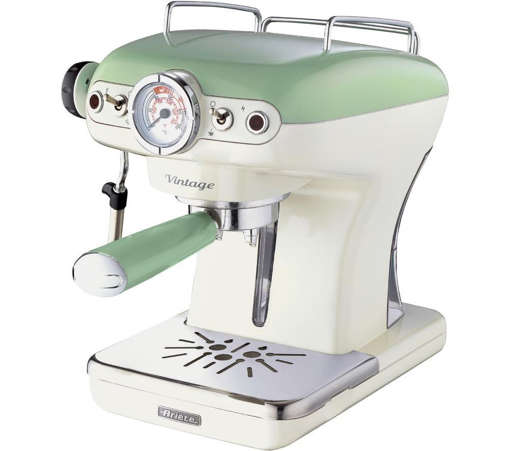 ARIETE Vintage Espresso 1389 Coffee Machine - Green