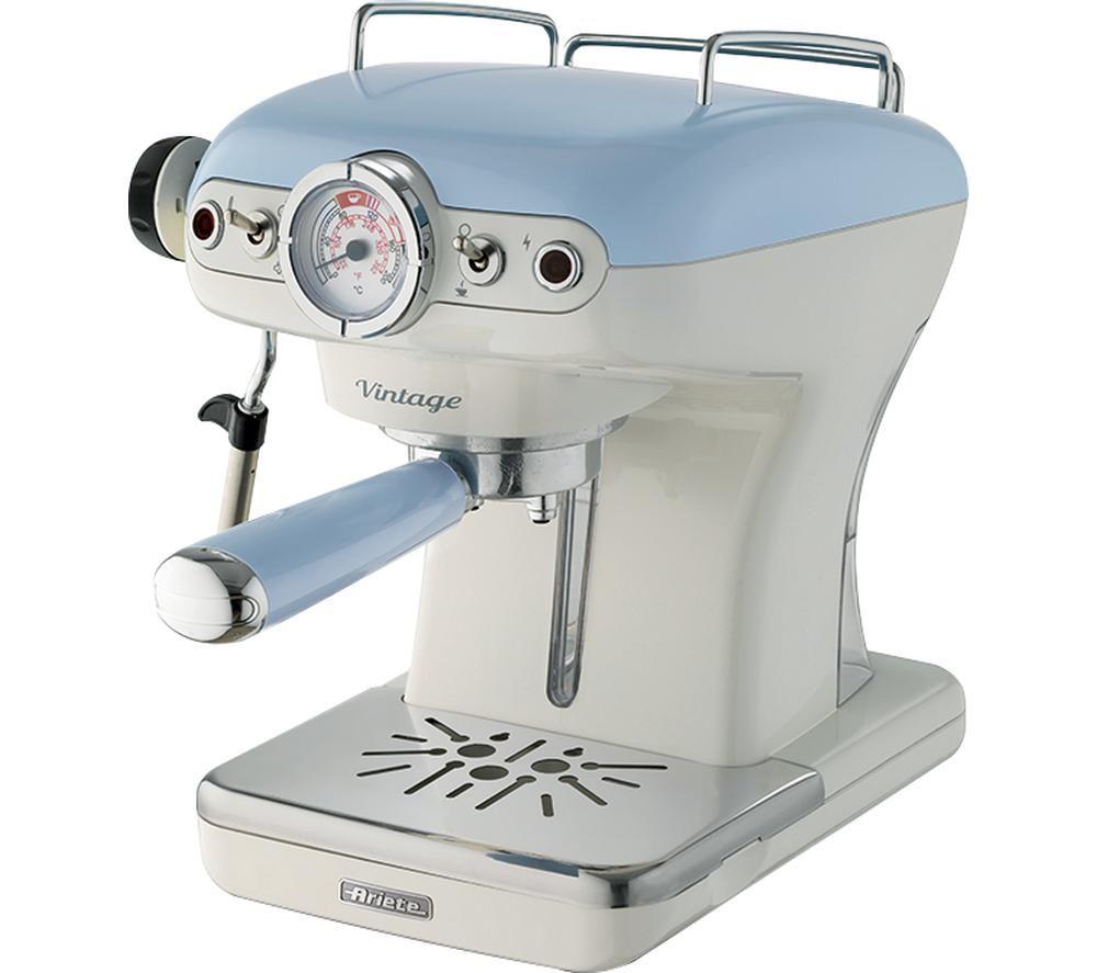 ARIETE Vintage Espresso 1389 Coffee Machine - Blue