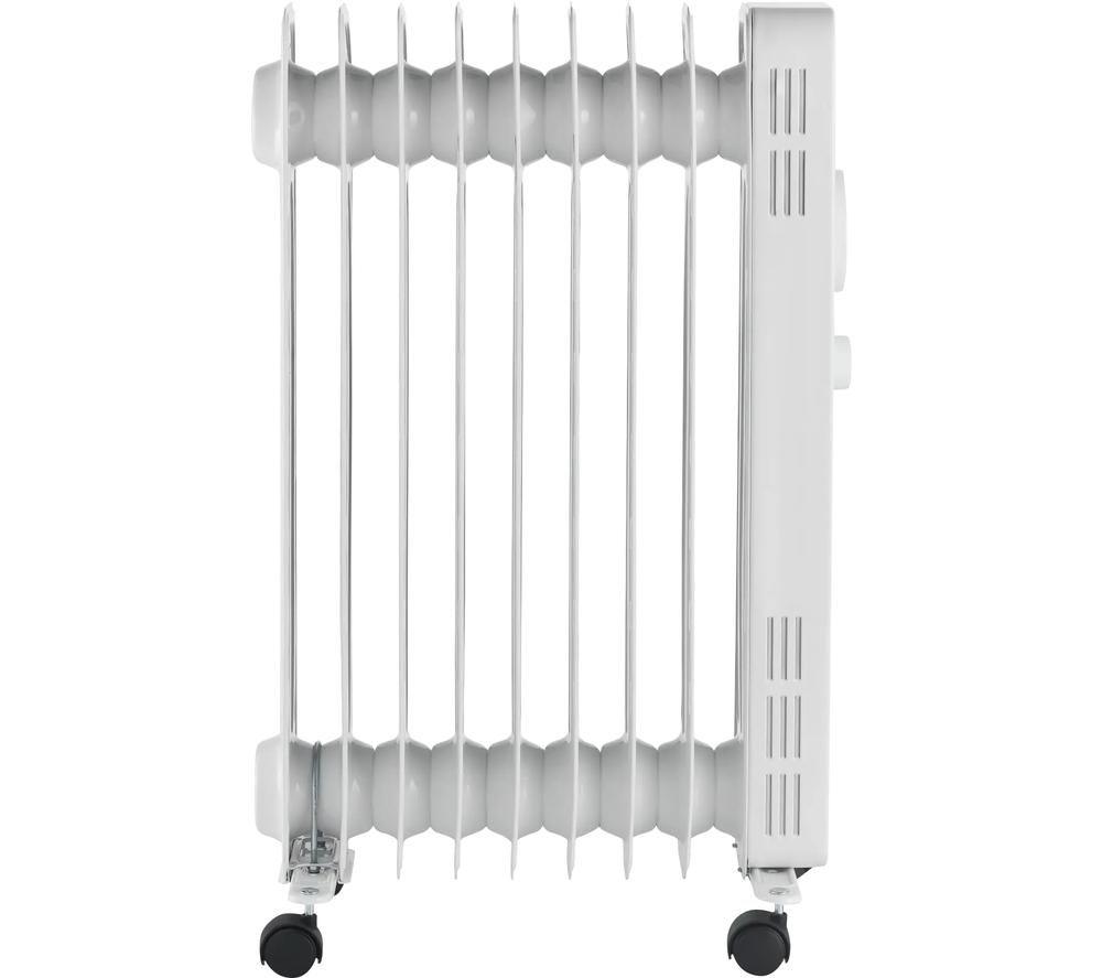 IGENIX IG2620 Portable Oil-Filled Radiator - White