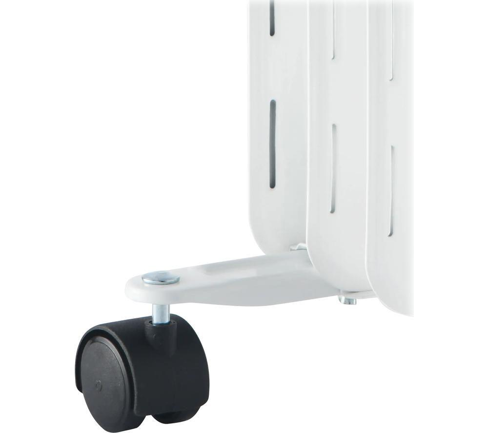 IGENIX IG2620 Portable Oil-Filled Radiator - White