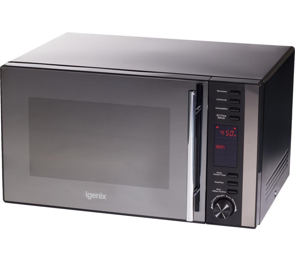 IGENIX IG2590 Combination Microwave - Black