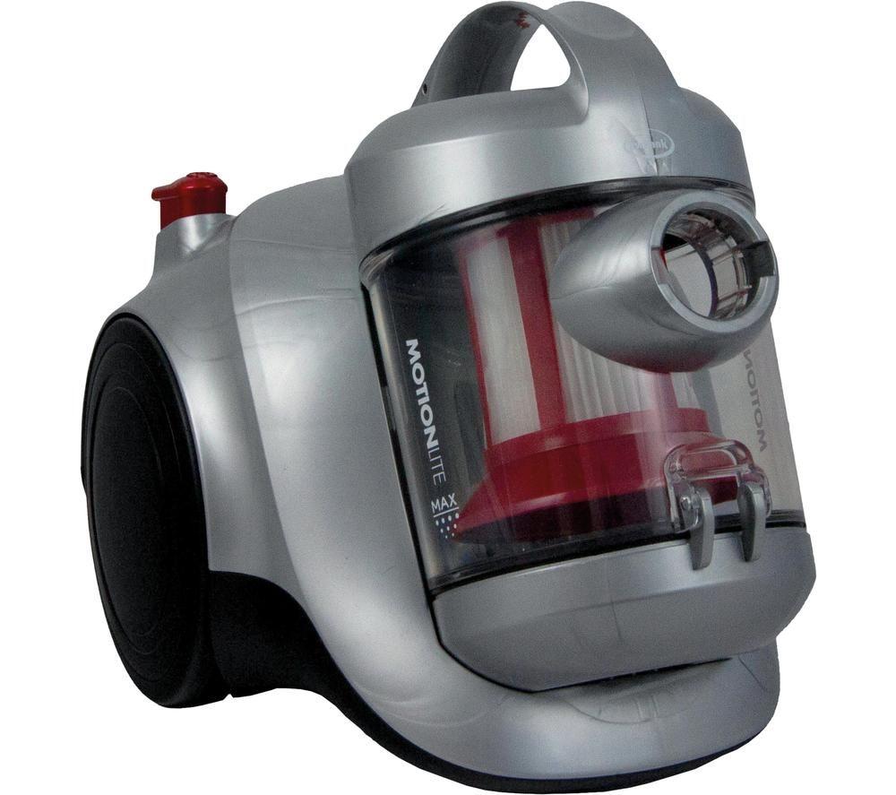 Aspiradora sin bolsa de cilindro EWBANK MotionLite EW3115 - Plateado y rojo