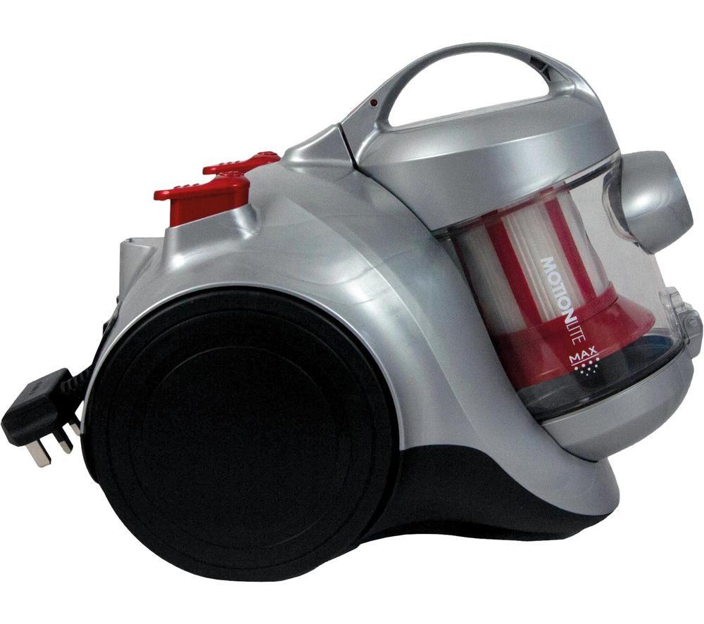 Aspiradora sin bolsa de cilindro EWBANK MotionLite EW3115 - Plateado y rojo
