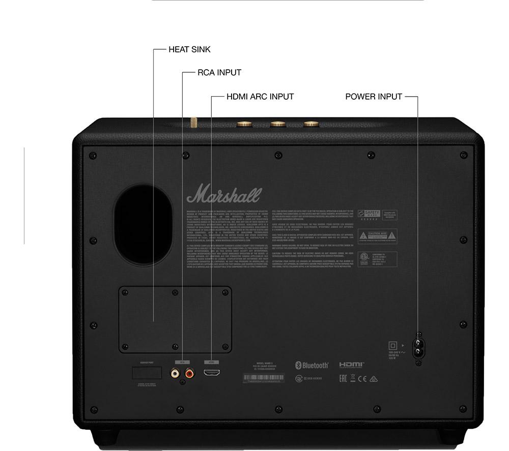 MARSHALL Woburn III Bluetooth Speaker - Black