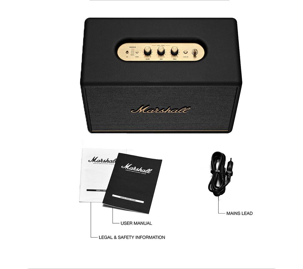 MARSHALL Woburn III Bluetooth Speaker - Black