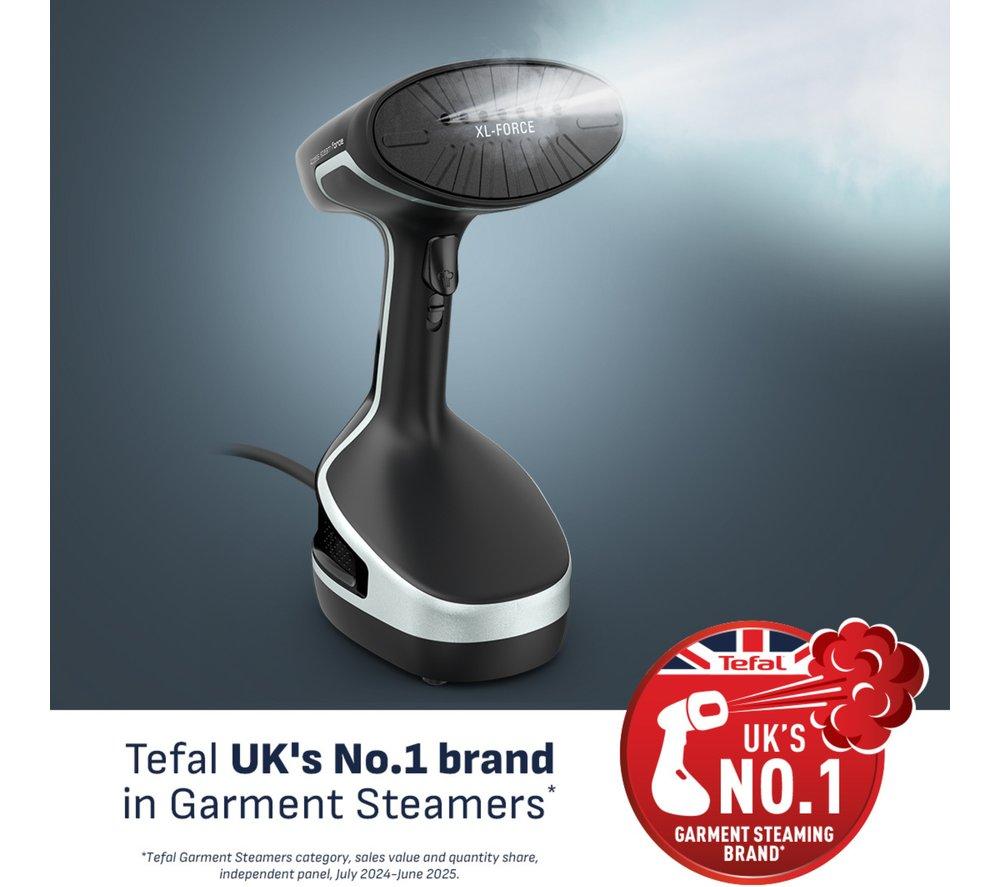 TEFAL Access Steam Force DT8270G0 Dampfglätter – Schwarz & Silber