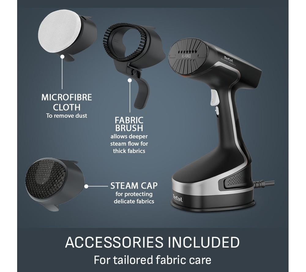 TEFAL Access Steam Force DT8270G0 Dampfglätter – Schwarz & Silber