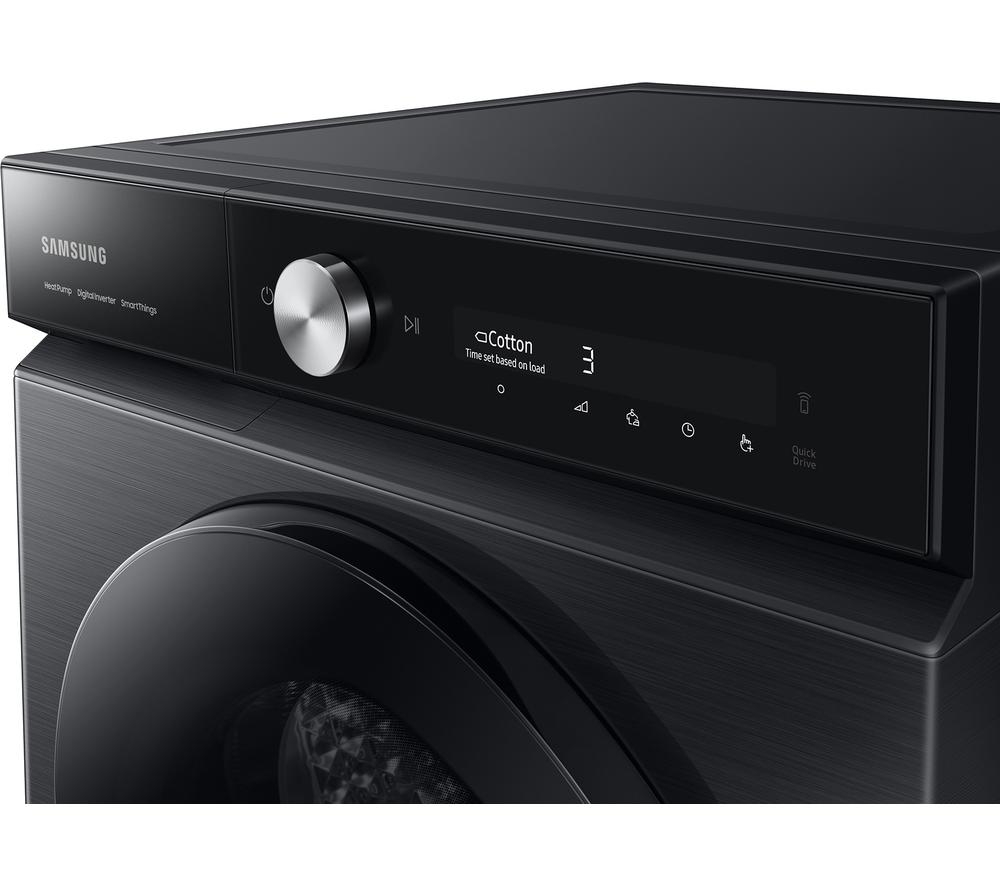 SAMSUNG Bespoke Series 8 AI Energy DV90BB9445GB/S1 WiFi-enabled 9 kg Heat Pump Tumble Dryer - Black